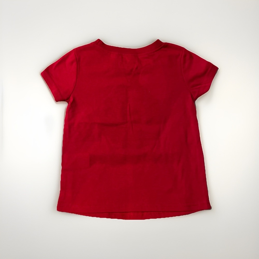 HELLO KITTY Christmas Happy Holidays Short Sleeve Top! Size 3T Cute - Picture 4 of 5